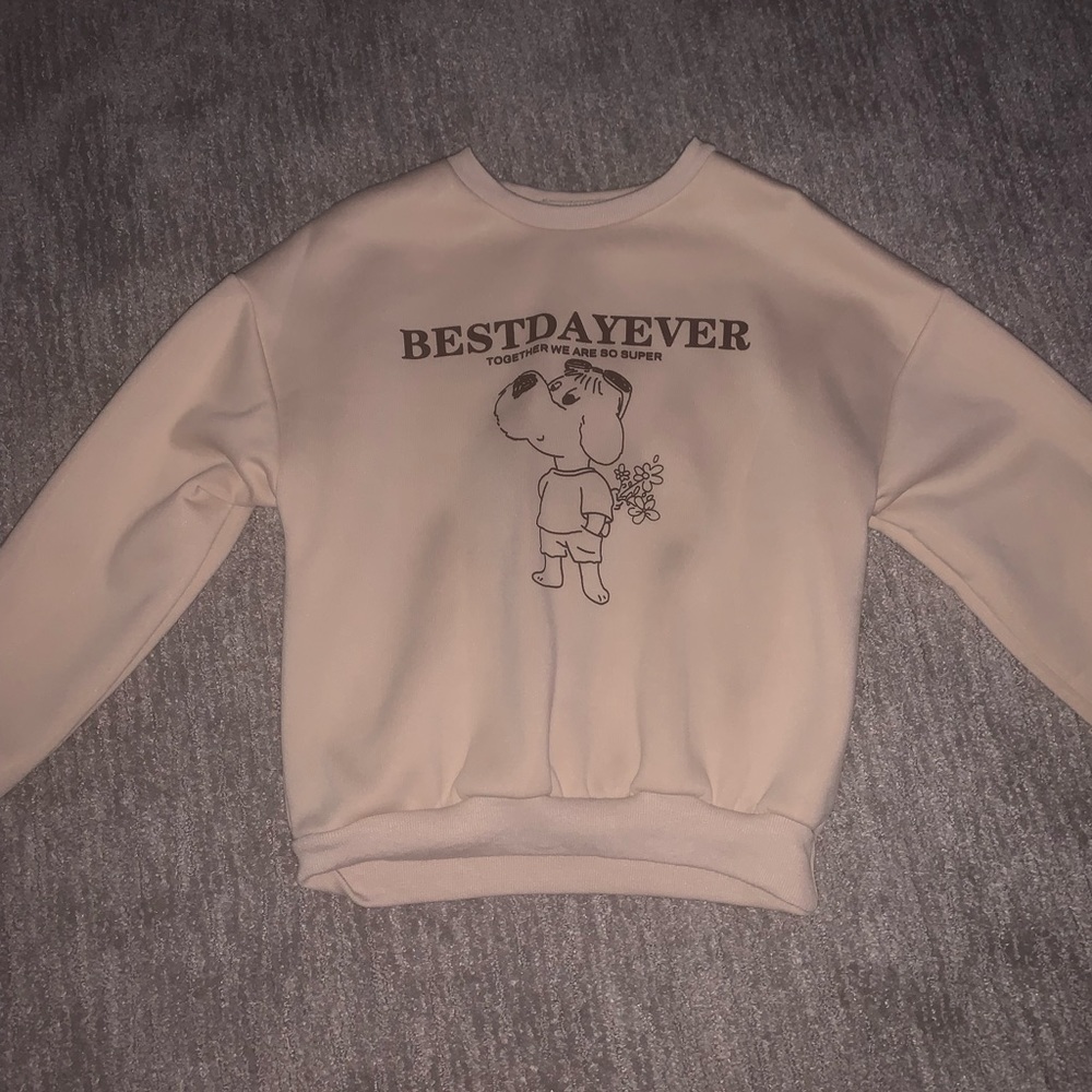 Shein crewneck peanuts size medium